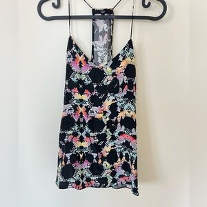 Brand Tibi multicolored honeycomb design tank top ✨